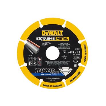 DT40251 Extreme Diamond Metal Cutting Disc 115 x 22.23 x 1.3mm
