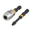 Impact Torsion Bits PH2 x 50mm (x2) and Magnetic Screwlock Sleeve