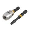 Impact Torsion Bits TX25 x  50mm (x2) and Magnetic Screwlock Sleeve