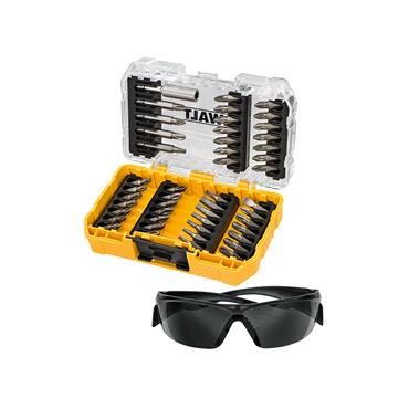 DT70703 Screwdriving Set, 47 Piece + Safety Glasses