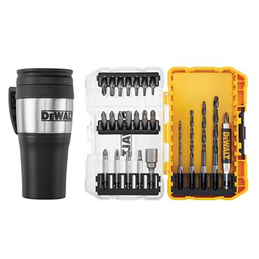 DT70707 Drill Drive Set, 25 Piece + Mug