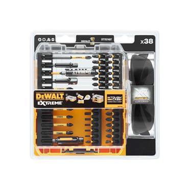 DT70740T FlexTorq Bit Set, 38 Piece + Safety Glasses