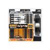 DT70740T FlexTorq Bit Set, 38 Piece + Safety Glasses