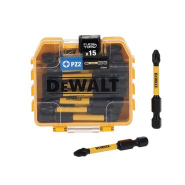 DT70914T FlexTORQ Bits PZ2 x 57mm (Tic Tac of 15)