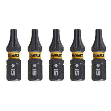 EXTREME FlexTORQ Bits T15 x 25mm (Pack 5)