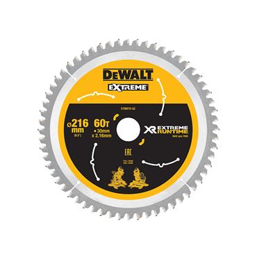 XR FlexVolt Circular Saw Blade 216 x 30mm x 60T