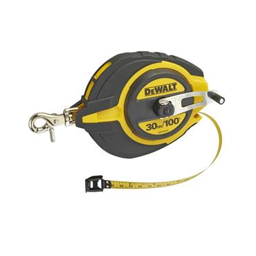 Steel Long Tape Measure 30m/100ft (Width 12mm)