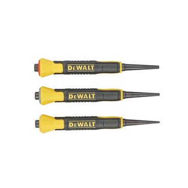 Bi-Material Nail Punch Set, 3 Piece