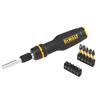 Full Fit Telescoping Multi-bit Ratcheting Screwdriver + 10 Bits