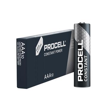 AAA PROCELLÂ® Alkaline Constant Power Industrial Batteries (Pack 10)