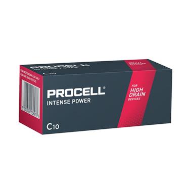 C Cell PROCELLÂ® Intense Alkaline Batteries (Pack 10)