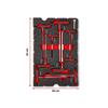 E-Case Inlay T-Handle Screwdriver Set, 9 Piece