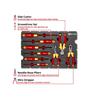 E-Case Inlay Electricianâ€™s Tools Set, 9 Piece