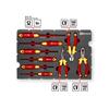 E-Case Inlay Electricianâ€™s Tools Set, 9 Piece