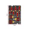 E-Case Inlay Electricianâ€™s Tools Set, 9 Piece