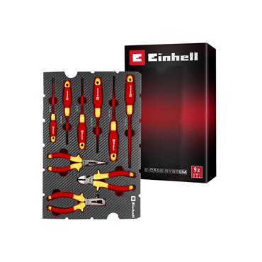 E-Case Inlay Electricianâ€™s Tools Set, 9 Piece