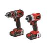TP-18V Power X-Change Twin Pack BL 18V 2 x 2.0Ah Li-ion