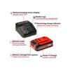 PLUS Power X-Change Battery & Charger Starter Kit 18V 1 x 4.0Ah Li-ion