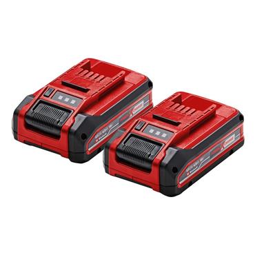 PLUS Power X-Change Battery Twin Pack 18V 2 x 4.0Ah Li-ion