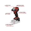 TP-CI 18/250-C Li BL - Solo PROFESSIONAL Impact Driver 18V Bare Unit