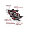 TP-CS 18/136-C Li BL-Solo PRO Circular Saw 18V Bare Unit