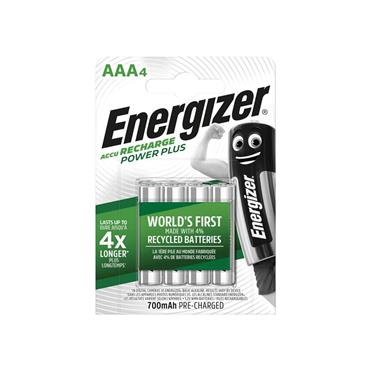 Recharge Universal AAA Batteries 700 mAh (Pack 4)