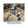 S355MCS Mitre Chop Saw Wheeled Stand with Powerlift Assist