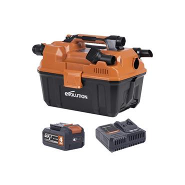 R11VAC-Li EXT Wet & Dry Vacuum Cleaner 18V 1 x 4.0Ah Li-ion
