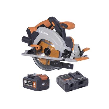 R165CCS-Li EXT Circular Saw 18V 1 x 4.0Ah Li-ion