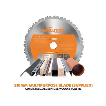 R210CMS Multi-Purpose Compound Mitre Saw 1200W 110V