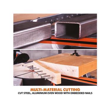 R210SMS-300+ Pro Multi-Material Sliding Mitre Saw 210mm 1500W 110V