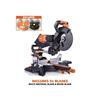 R255SMS-DB+ Multi-Material Sliding Mitre Saw 255mm 1600W 110V