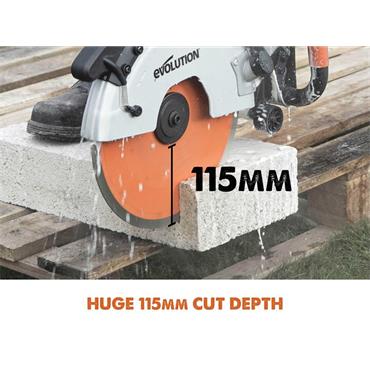 R300DCT+ 300mm Disc Cutter Kit 2400W 240V