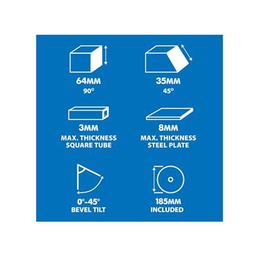 S185CCSL Industrial Circular Saw 1600W 110V