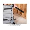 Chop Saw Stand with Universal Fittings