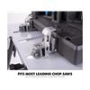 Chop Saw Stand with Universal Fittings
