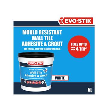 Mould Resistant Wall Tile Adhesive & Grout 5 litre