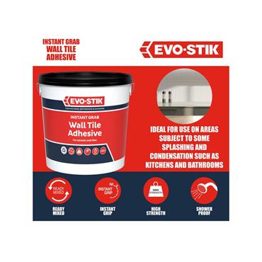 Instant Grab Wall Tile Adhesive 5 litre