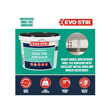 Waterproof Wall Tile Adhesive 1 litre