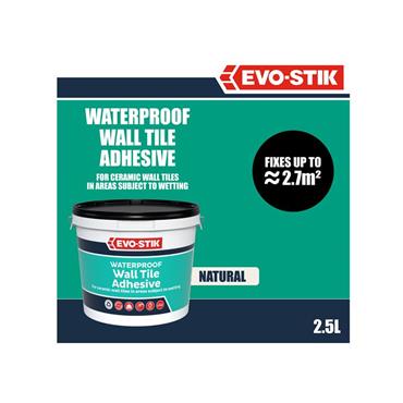 Waterproof Wall Tile Adhesive 2.5 litre