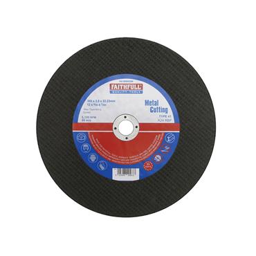 FAITHFULL CUTTING DISC METAL 300 x 3.5 x 22MM