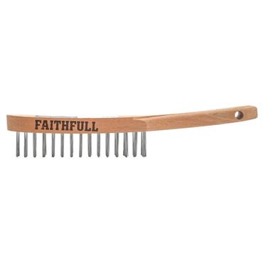 Lightweight Scratch Brush, Two Row