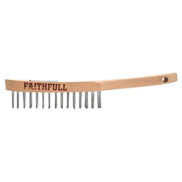 Heavy-Duty Scratch Brush, Two Row