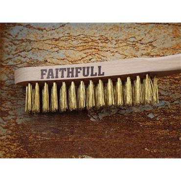 Brass Scratch Brush, Three Row