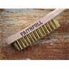 Brass Scratch Brush, Four Row