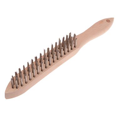 680/S3 Heavy-Duty Stainless Steel Scratch Brush - 3 Row