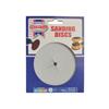 Paper Sanding Disc 6 x 125mm Assorted (Pack 10)