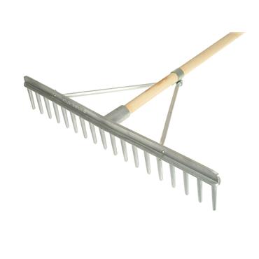 Aluminium Landscape Rake Complete With Handle