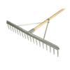 Aluminium Landscape Rake Complete With Handle