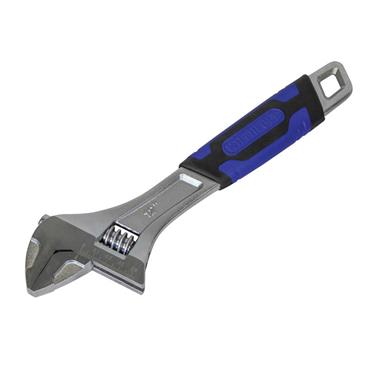 FAITHFULL SOFT GRIP ADJUSTABLE SPANNER 300MM